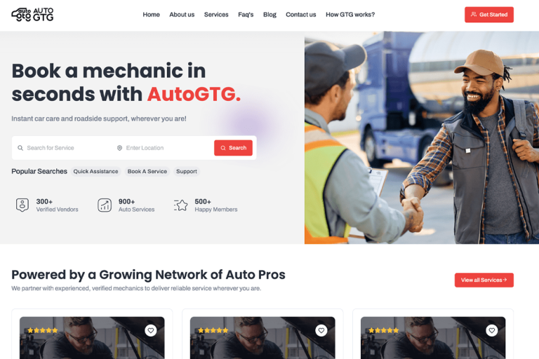 Auto GTG – Revolutionizing automotive care in India